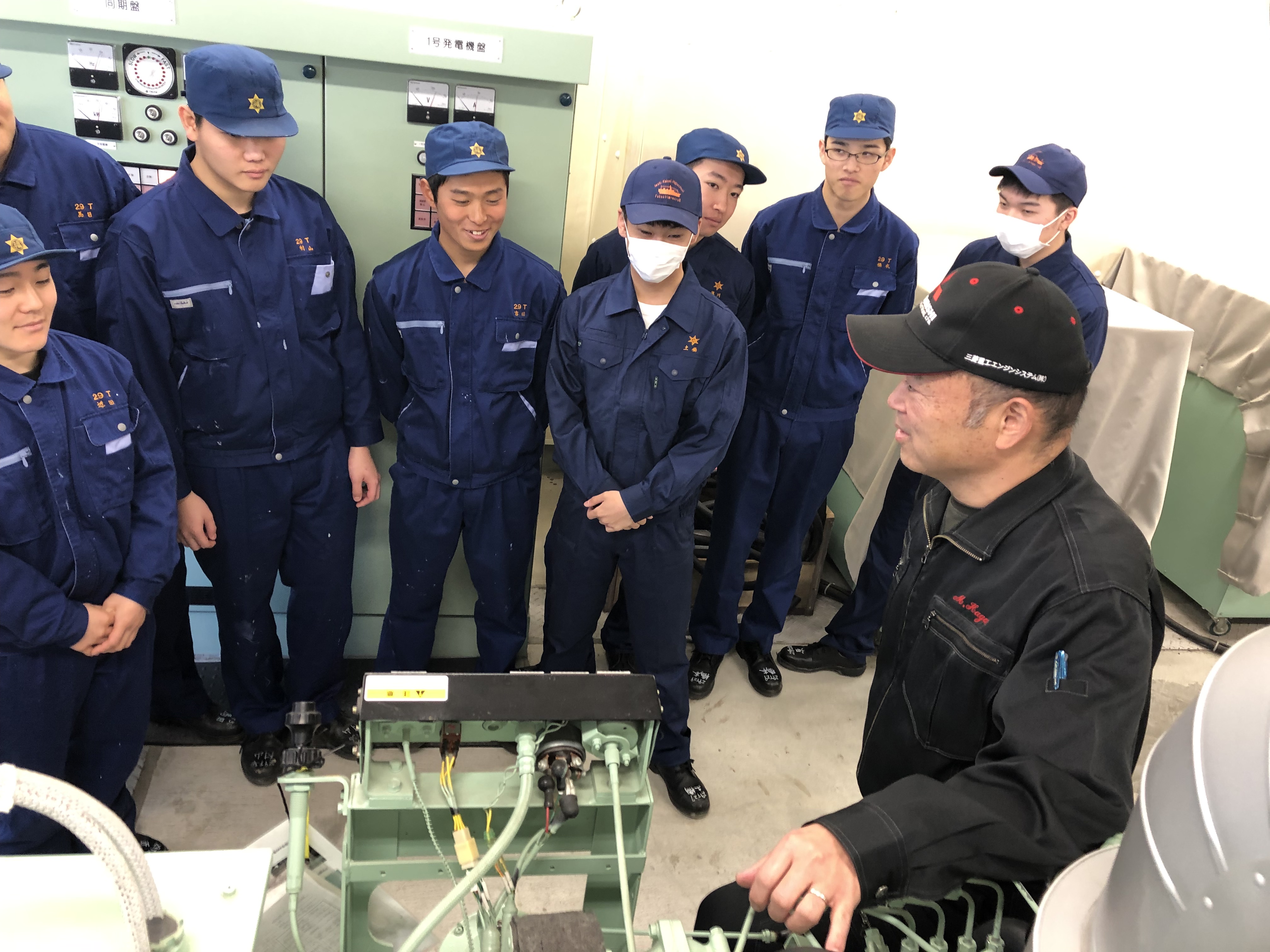 ②発電機（発電実習）